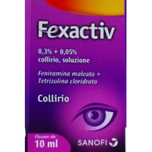  FEXACTIV COLLIRIO 1 FLACONE 10ML