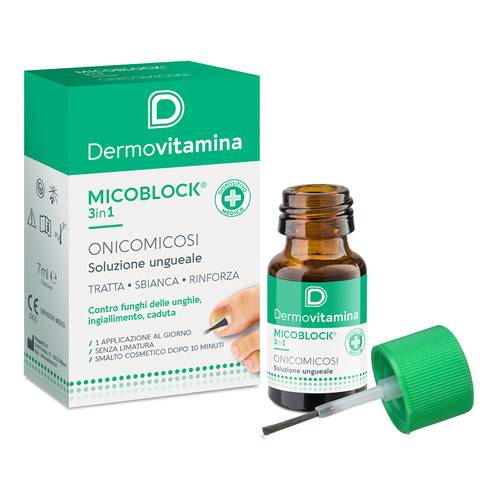 PASQUALI Srl Dermovitamina Micoblock soluzione ungheale 7ml