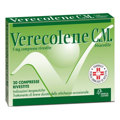 PERRIGO ITALIA Srl            VERECOLENE CM*20CPR RIV 5MG