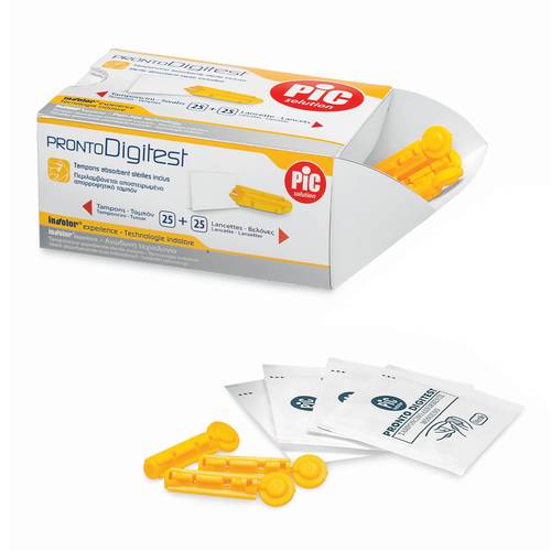 PIKDARE SpA PIC DIGITEST SENS LANCETTE25PZ