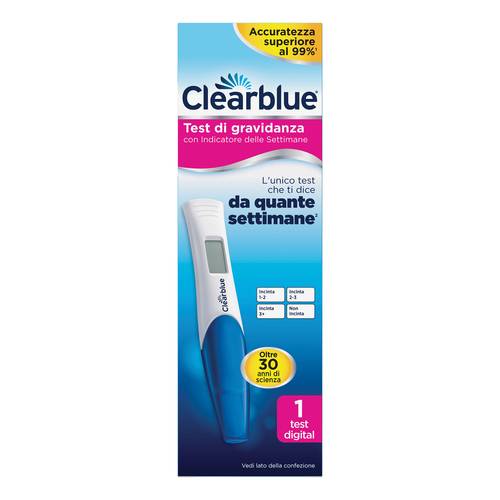 PROCTER & GAMBLE SRL  CLEARBLUE DIGITAL TEST DI GRAVIDANZA CON INDICATORE DI SETTIMANE