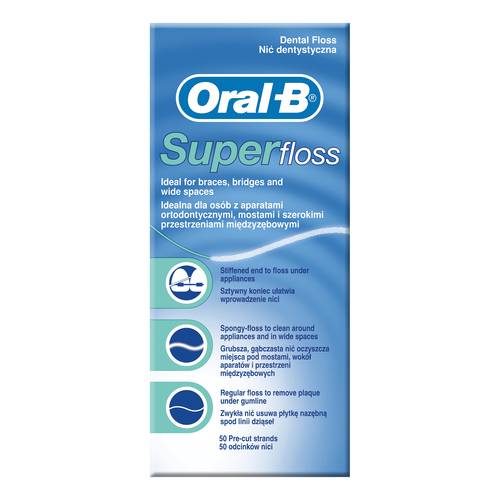 PROCTER & GAMBLE SRL Oral-B® Super Floss 50 pz.