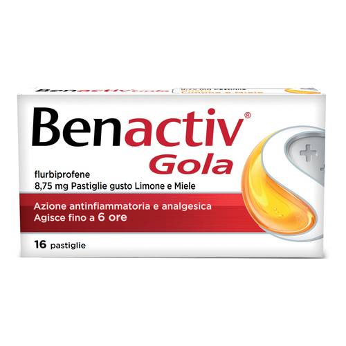 Benactiv Gola limone miele 16 CAPSULE