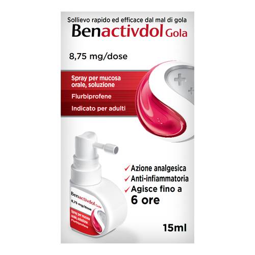 reckitt benckiser h.(it.) spa benactivdol gola spray 15ml 8,75