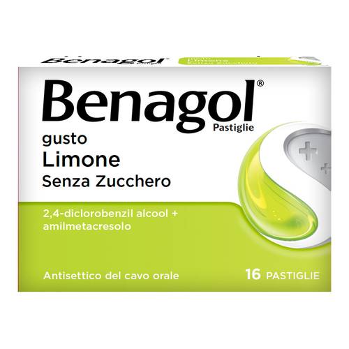 BENAGOL 16 PASTIGLIE LIMONE SENZA ZUCCHERO