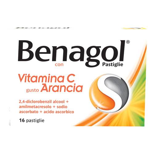 BENAGOL VIT C 16 PASTIGLIE ARANCIA