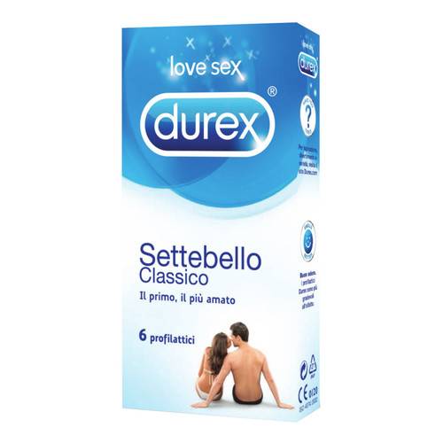 RECKITT BENCKISER H.(IT.) SpA DUREX Profilattici Settebello Classic 6 pezzi
