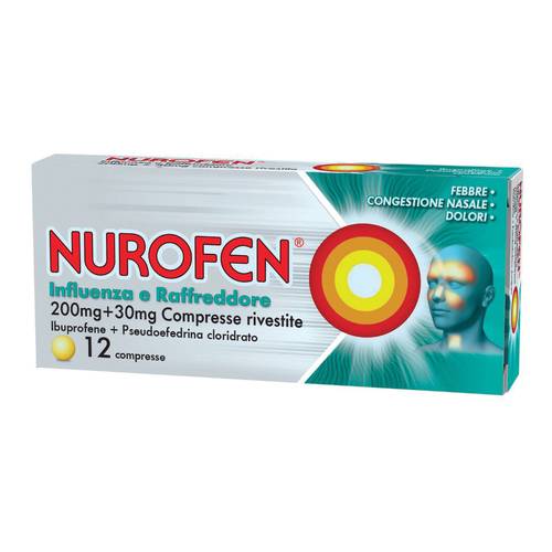 NUROFEN  Influenza Raffreddore 12 COMPRESSE