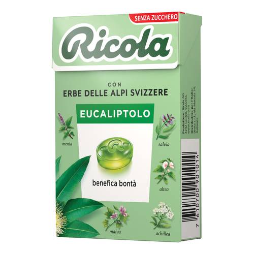 RICOLA AG                     RICOLA EUCALIPTOLO S/ZUCCH 50G