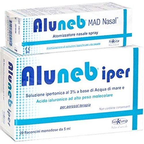 ALUNEB IPER KIT 20 FIALE+MAD NASALE