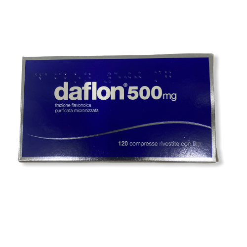 DAFLON 120 COMPRESSE RIVESTITE 500MG
