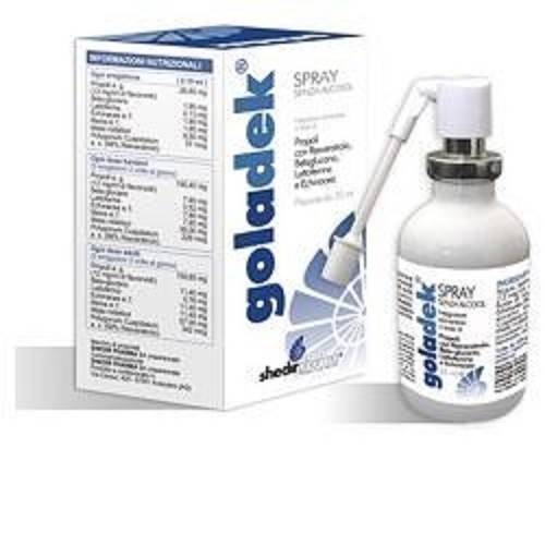 SHEDIR PHARMA Srl Unipersonale GOLADEK SPRAY NO ALCOOL 25ML