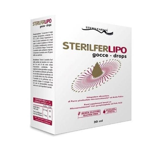 STERILFARMA Srl STERILFER LIPO GTT 30ML