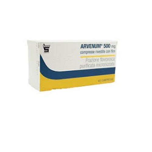 ARVENUM 60 Compresse rivestite  500 MG