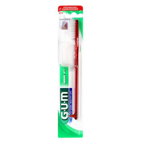 GUM CLASSIC 411 SPAZZOLINO MORBIDO REGOLARE