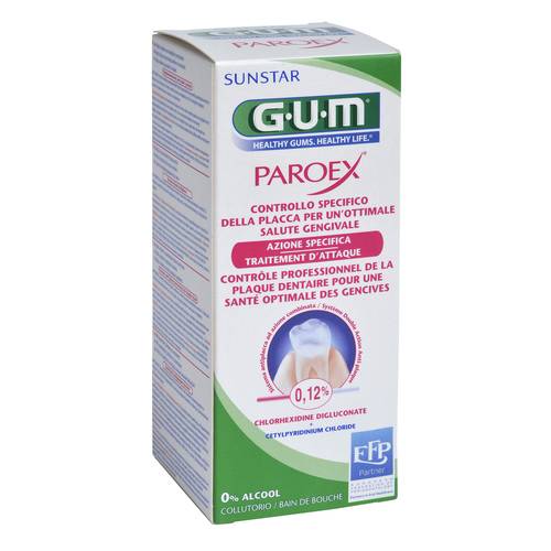 GUM PAROEX 0,12 COLLUTTORIO CHX 300