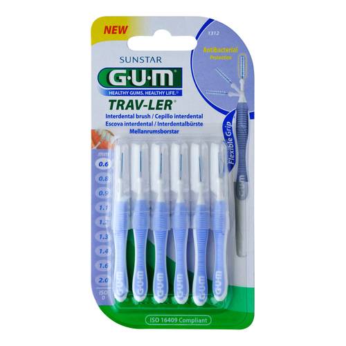 SUNSTAR ITALIANA SRL GUM TRAV-LER 0,6 SCOVOLINO PRO