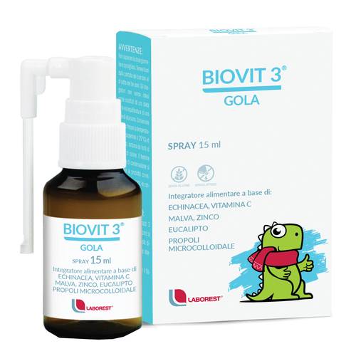 URIACH ITALY Srl       BIOVIT 3 GOLA 1F 15ML SPRAY