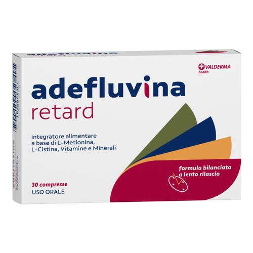 VALDERMA Srl                  ADEFLUVINA RETARD 30CPR