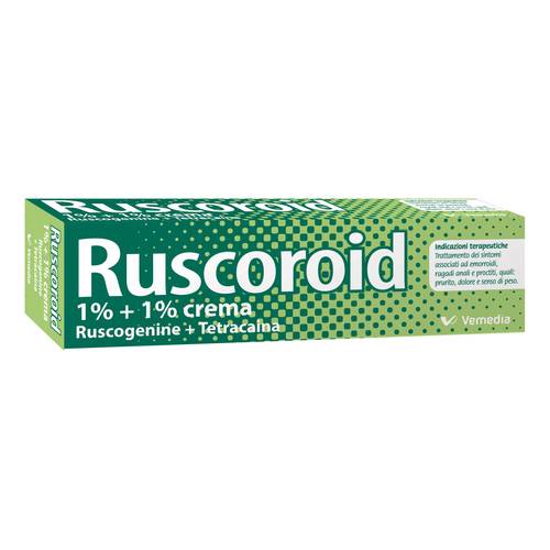 ruscoroid crema 40G 1%+1%