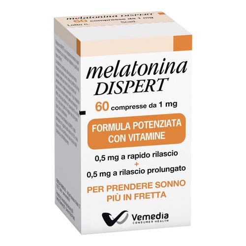 VEMEDIA PHARMA Srl MELATONINA DISPERT 1MG 60 COMPRESSE