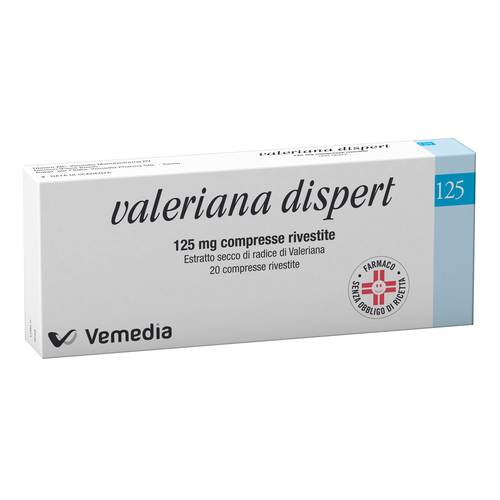 Valeriana Dispert 125 mg. 20 cpr.