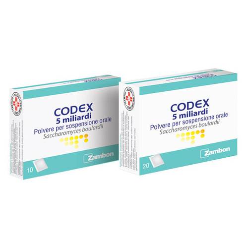 ZAMBON ITALIA Srl Codex 10 bustine 5 miliardi 250 mg