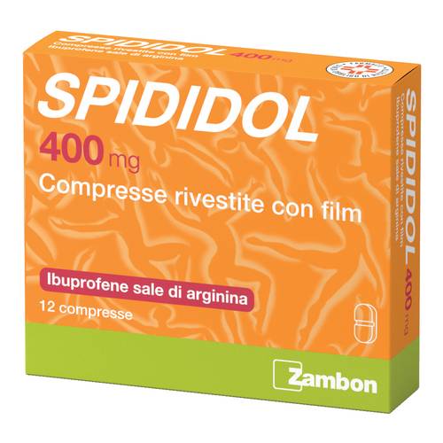 Zambon Italia Srl Spididol 12 compresse rivestite 400mg