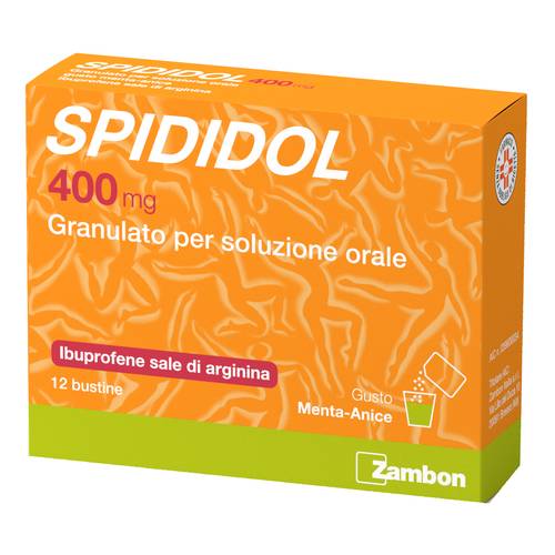 Zambon Italia Srl Spididol os grat 12 bustine 400 mg 